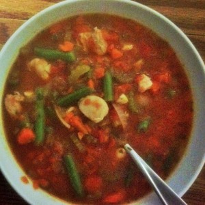 chicken lime soup