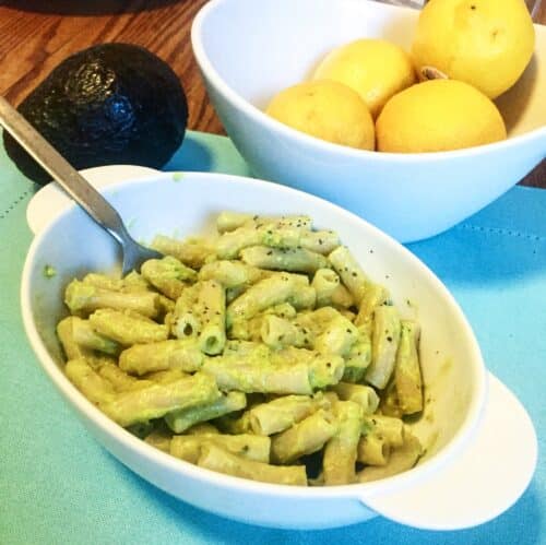 avocado goat cheese mac and cheese